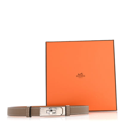 Hermes Epsom Kelly Belt Etoupe 6 of 6