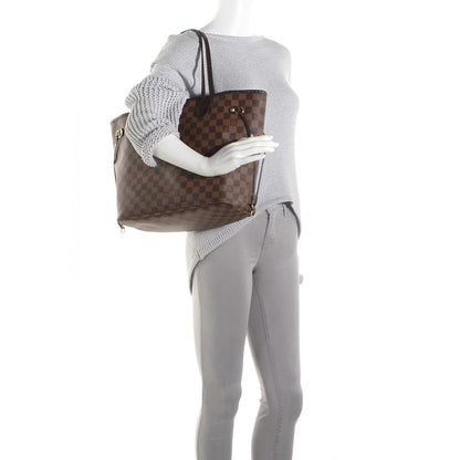 Louis Vuitton Damier Ebene Neverfull MM 2 of 7