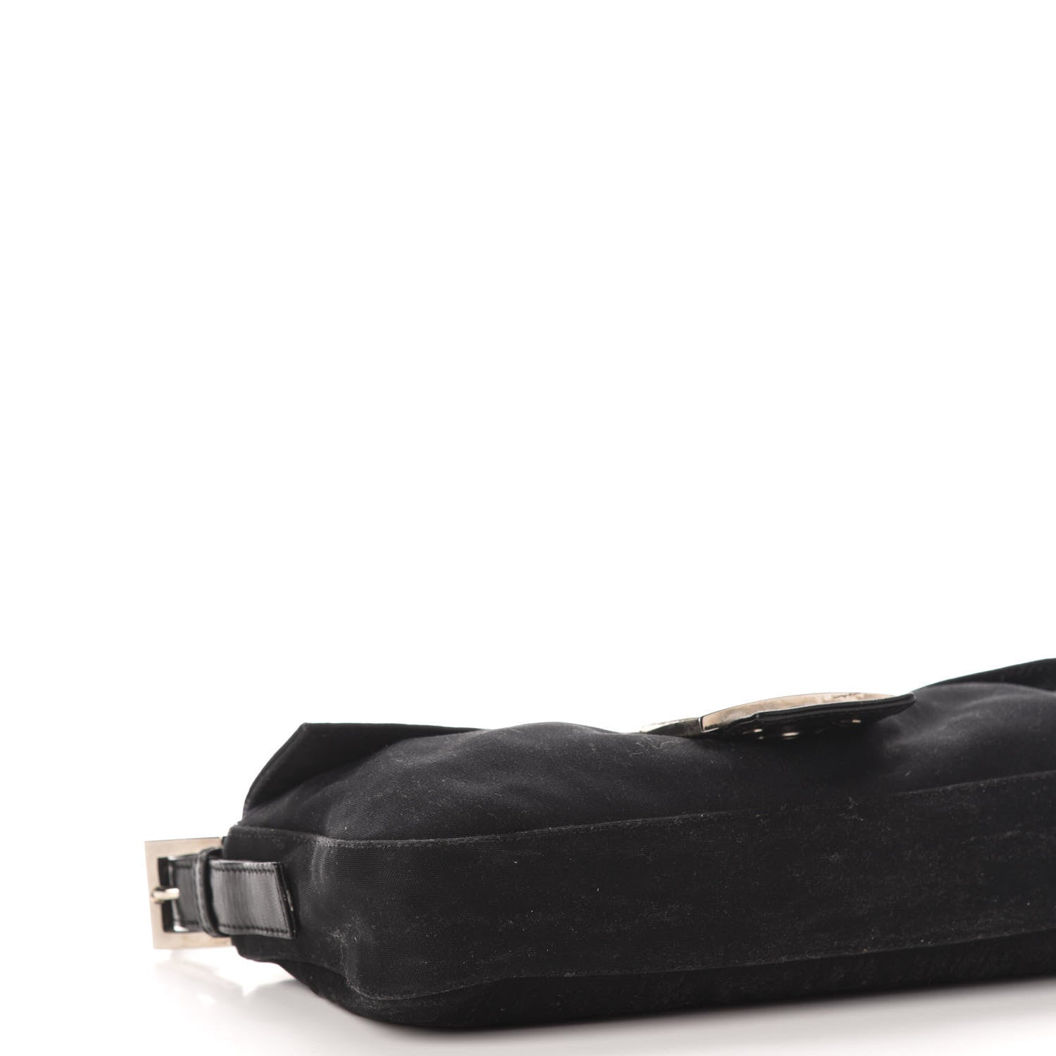 Fendi Nylon Baguette Bag Black 7 of 9