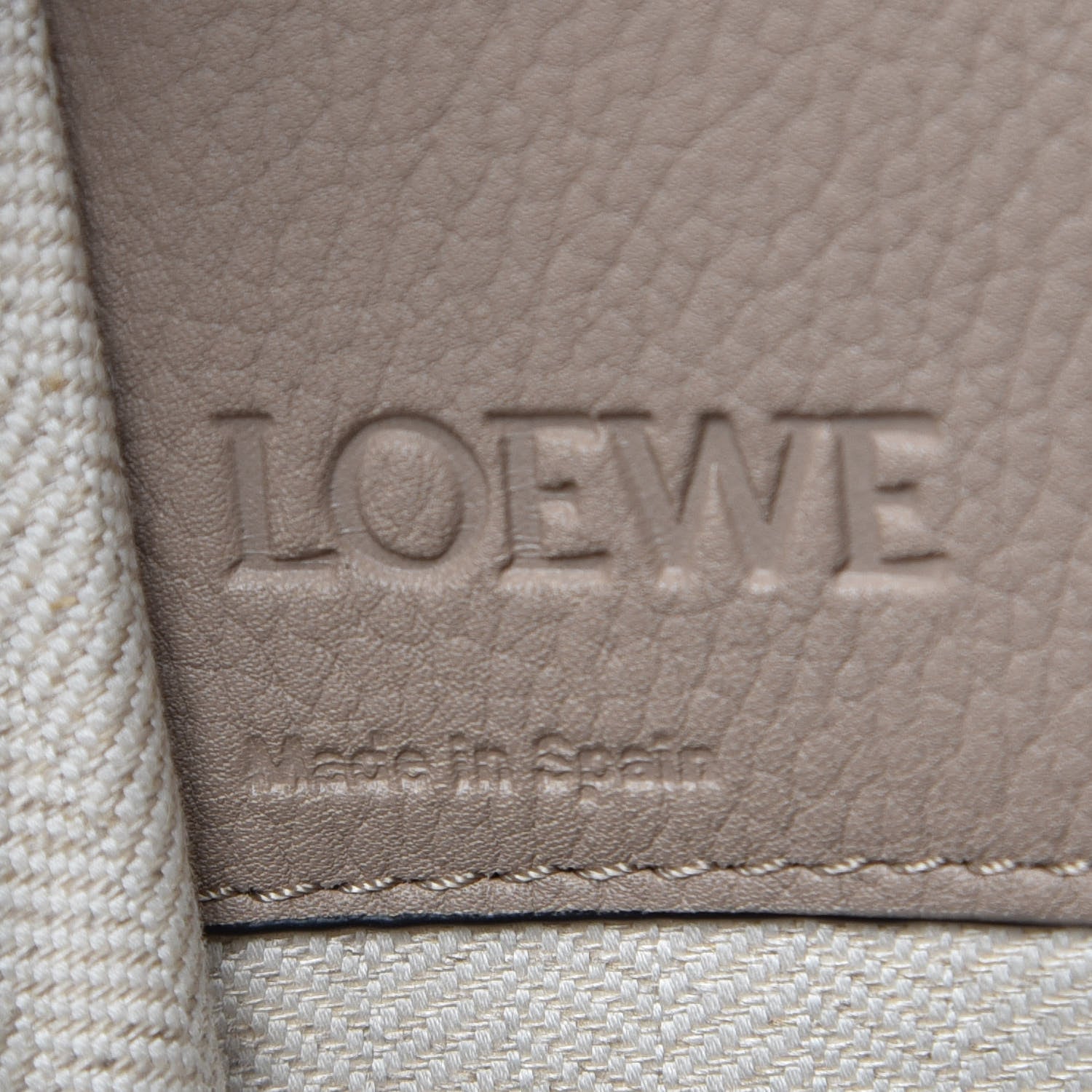 Loewe Calfskin Medium Hammock Shoulder Bag Sand Mink 5 of 10