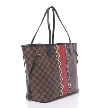 Louis Vuitton Damier Ebene Karakoram Neverfull MM 3 of 12