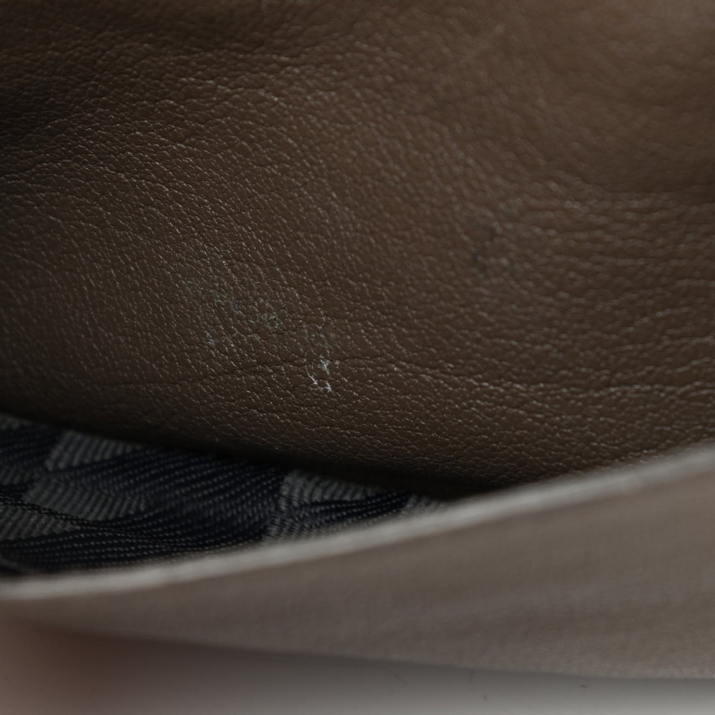 Lambskin PS1 Mini Pouch Messenger Smoke