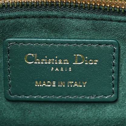 Christian Dior Calfskin Cannage Mini The Lady 95.22 Dark Green 6 of 9