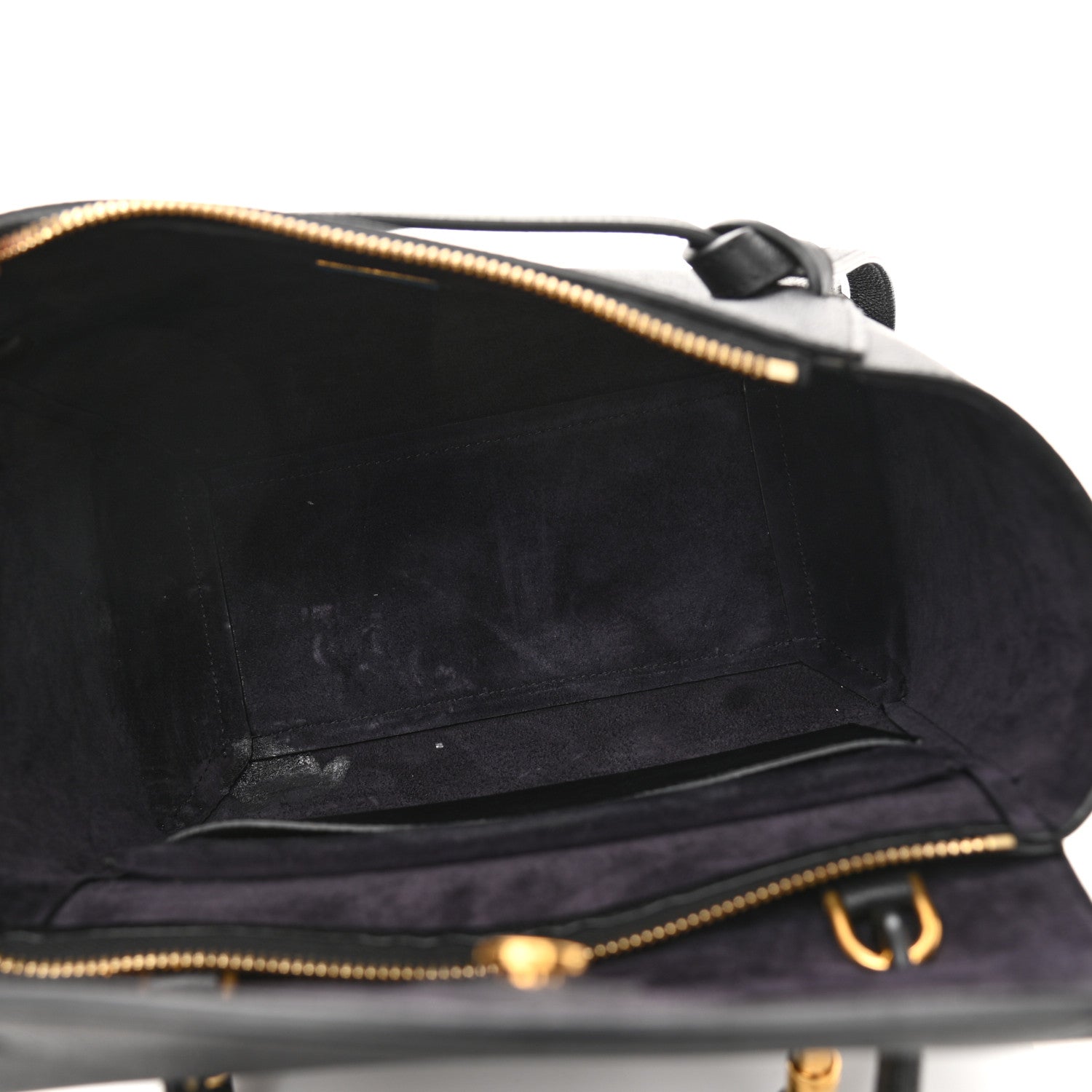 Celine Grained Calfskin Micro Belt Bag Black 5 of 13