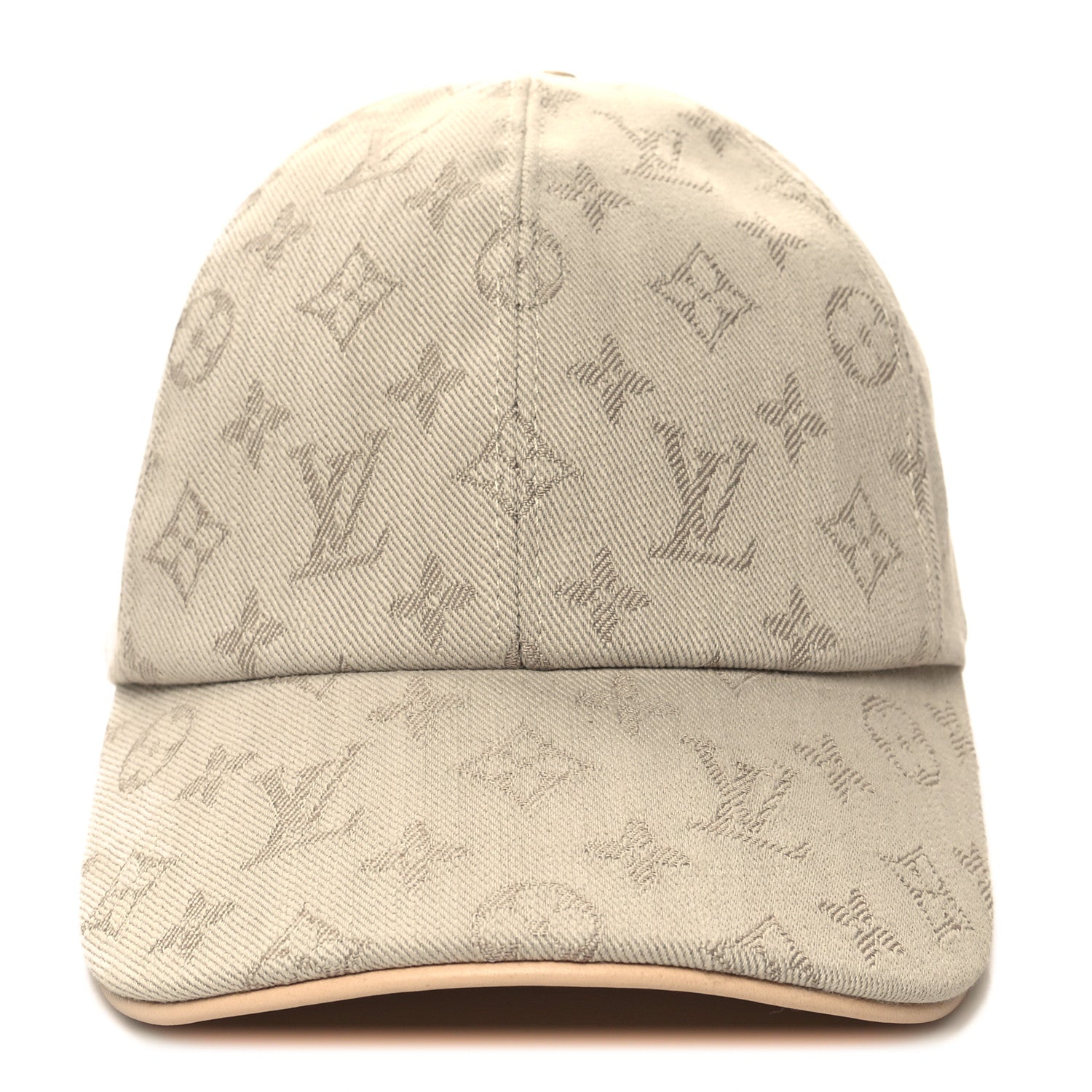 Louis Vuitton Cotton Monogram Jacquard Be My Cap M Beige 3 of 8
