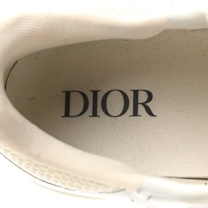 Christian Dior Technical Mesh Calfskin Mens B22 Sneakers 46 White Yellow 7 of 10