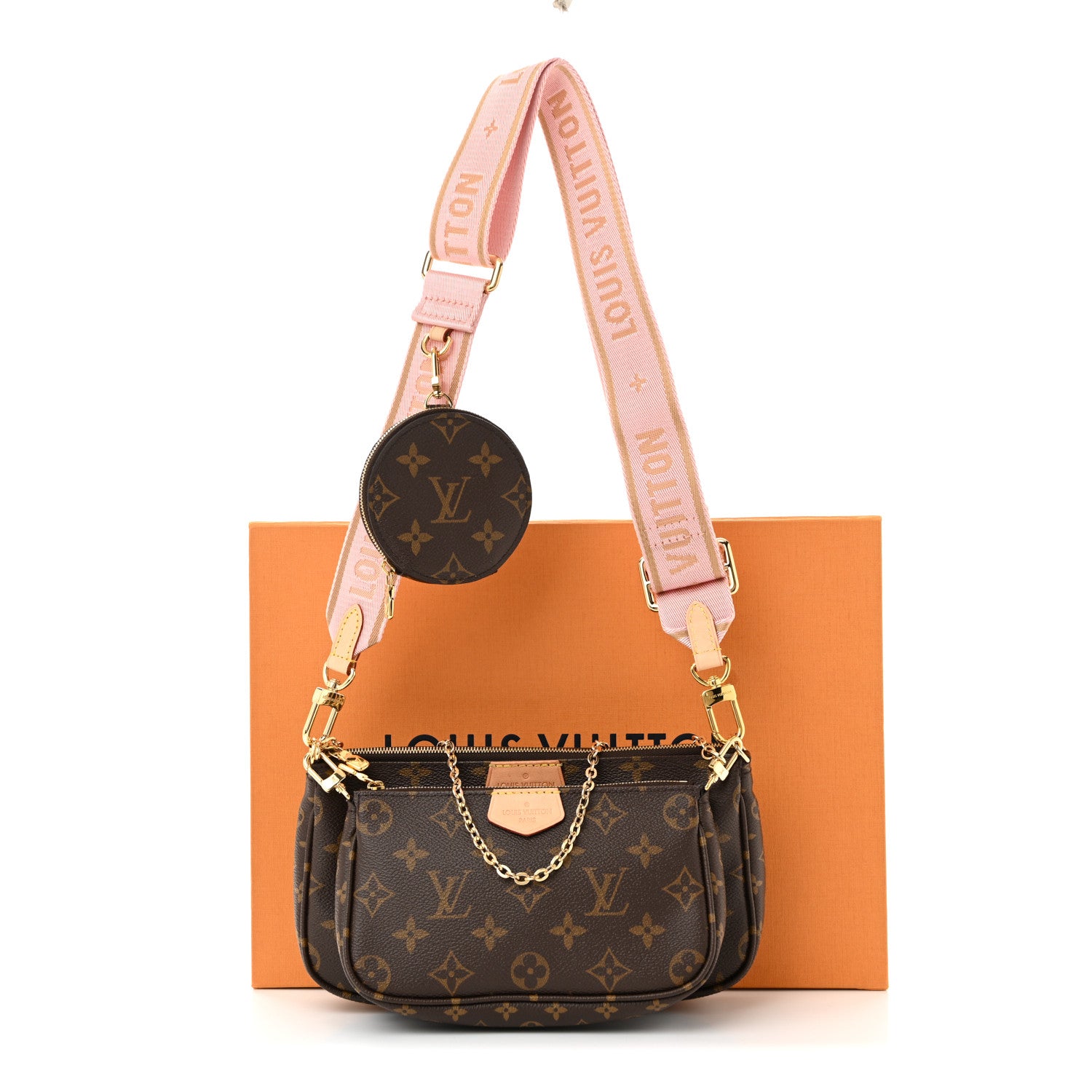 Louis Vuitton Monogram Multi Pochette Accessories Rose Clair 11 of 11