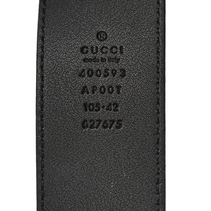 Gucci Calfskin Double G 40mm Belt 105 42 Black 3 of 6