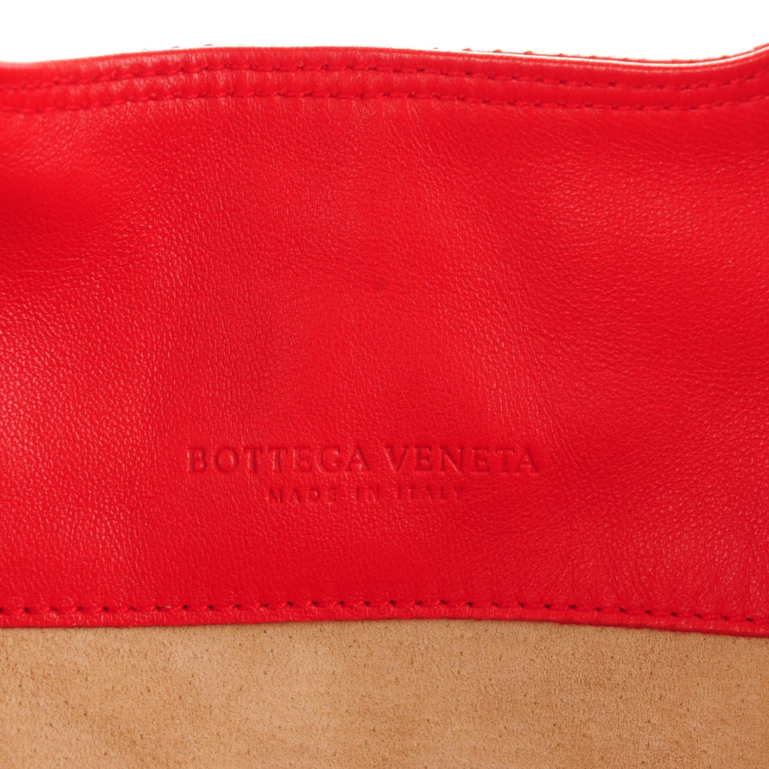 Bottega Veneta Nappa Intrecciato Perforated Regent Tote Rosso 6 of 8