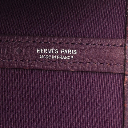 Hermes Toile Negonda Garden Party Tote 36 MM Cassis 6 of 11