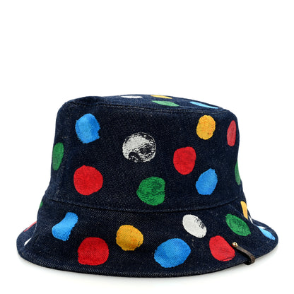 Louis Vuitton LV x YK Monogram Dots Bucket Hat 3 of 8