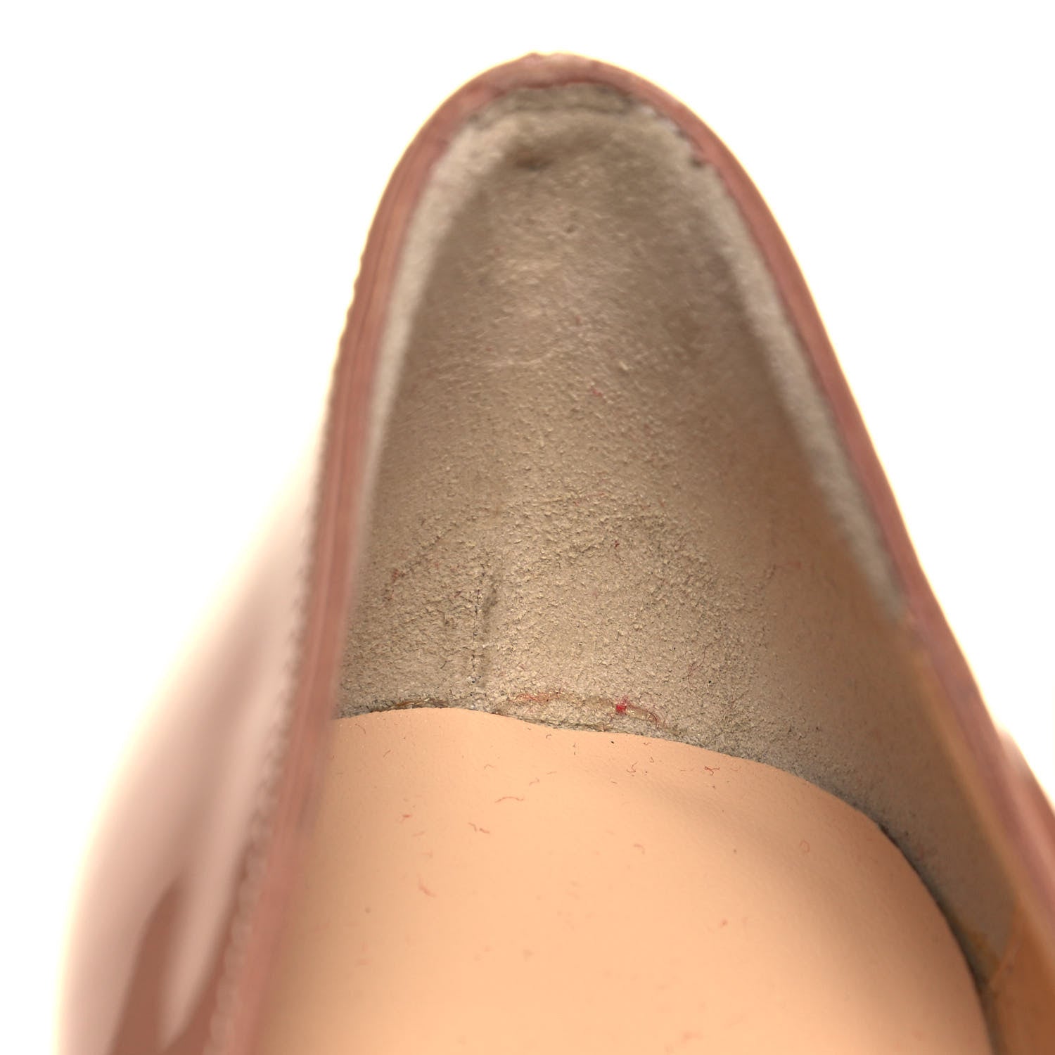 Christian Louboutin Patent New Very Prive 120 Pumps 37 Nude 9 of 10