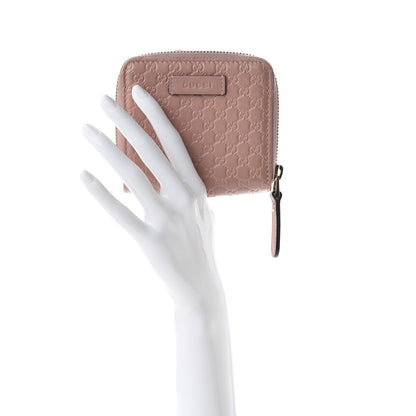 Gucci Microguccissima Compact Wallet Soft Pink 2 of 8