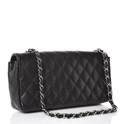 Chanel Caviar Quilted East West Flap Black 3 of 8