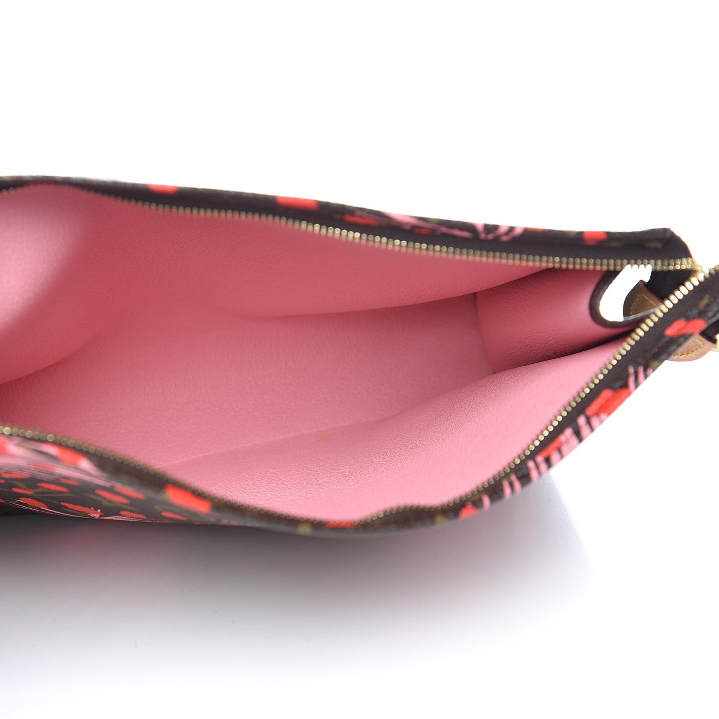Monogram Jungle Dots Toiletry Pouch 26 Sugar Pink Poppy