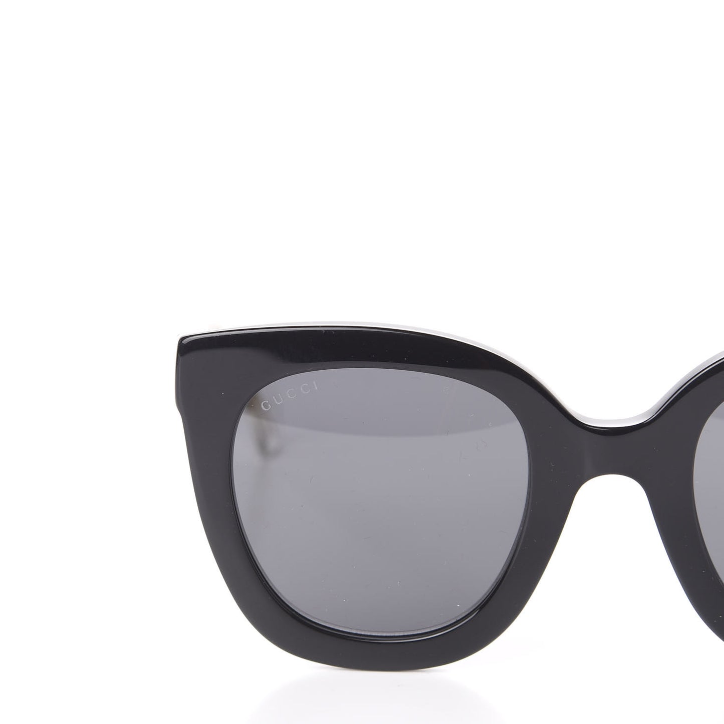 Acetate Crystal Sunglasses GG0564S Black Grey