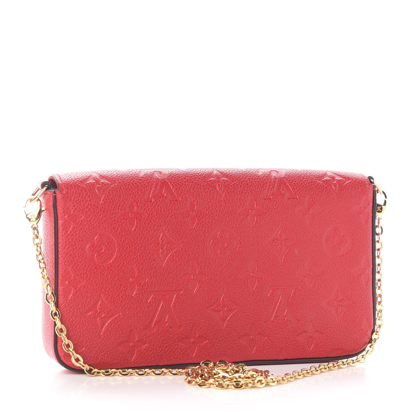 Empreinte Pochette Felicie Chain Wallet Cherry