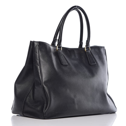 Prada Saffiano Lux Large Tote Black 3 of 15