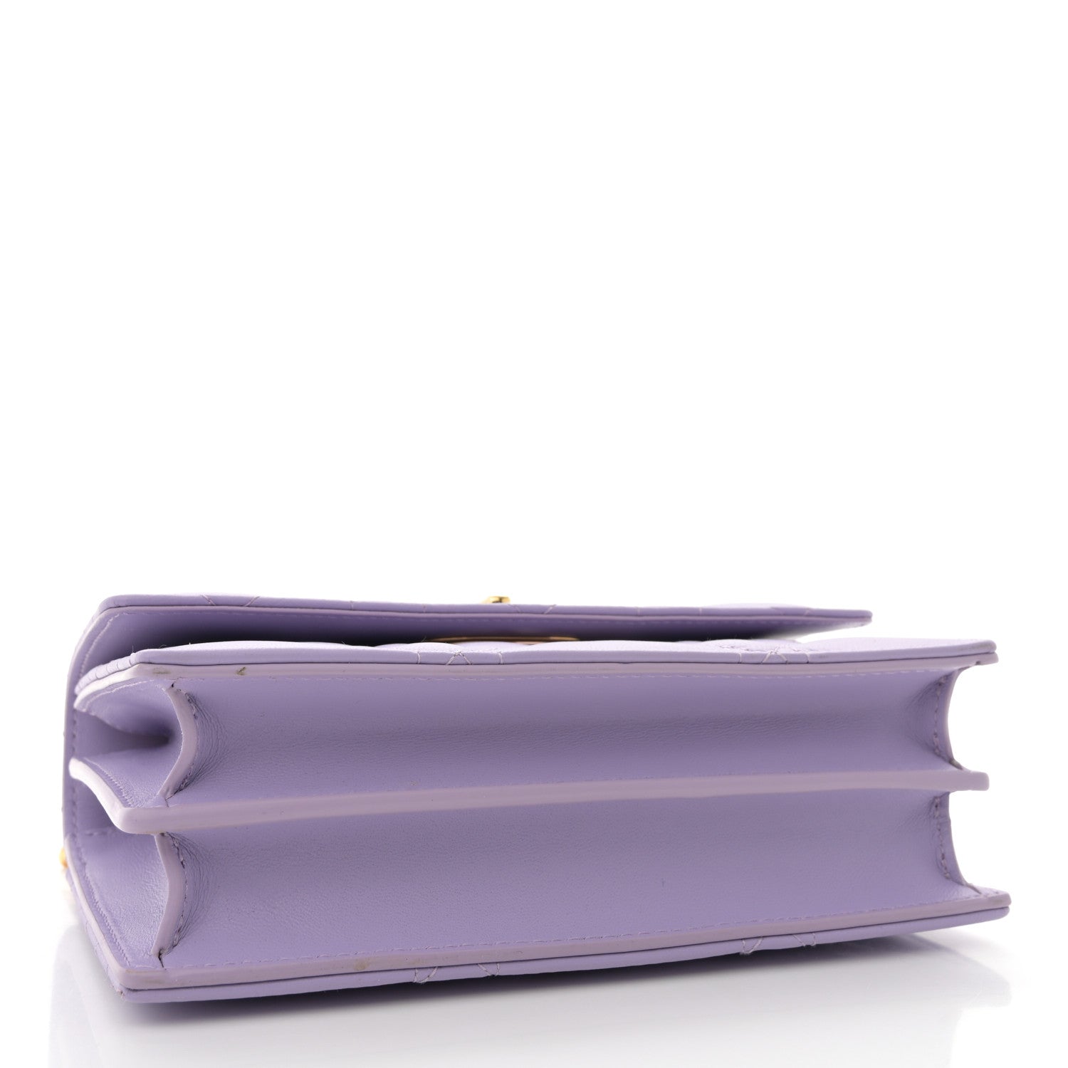 Christian Dior Lambskin Macrocannage Mini Miss Caro Bag Lilac 4 of 13