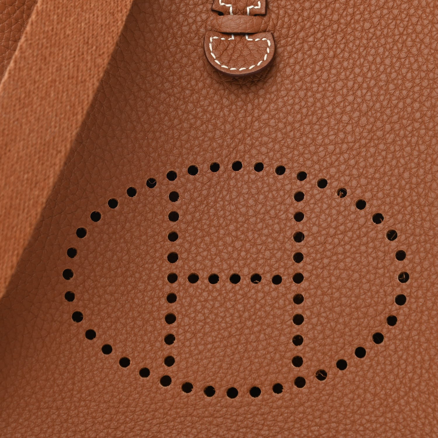 Hermes Taurillon Clemence Evelyne TPM Gold 8 of 11
