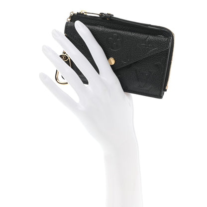 Louis Vuitton Empreinte Recto Verso Card Holder Black 2 of 8