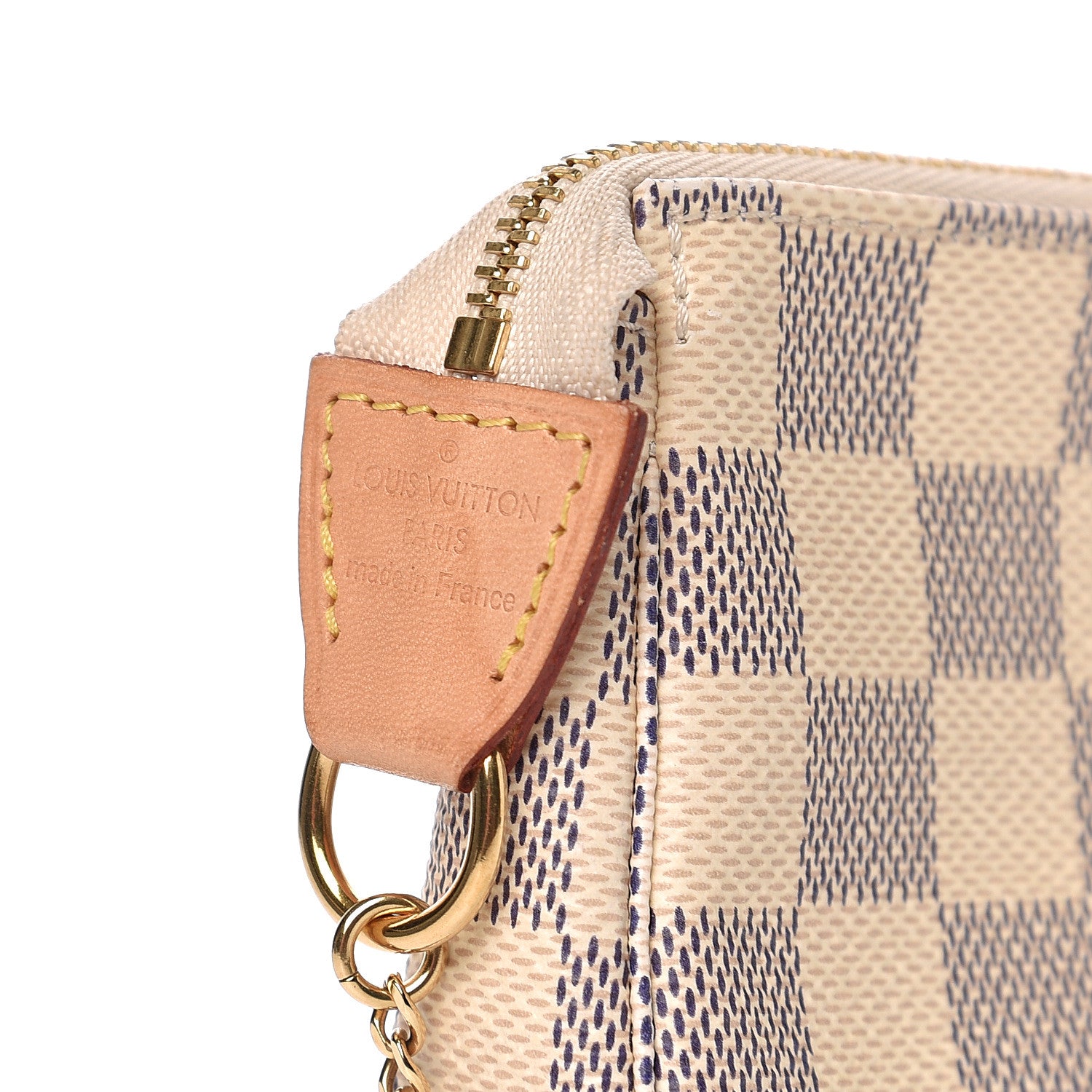 Louis Vuitton Damier Azur Mini Pochette Accessories 5 of 8