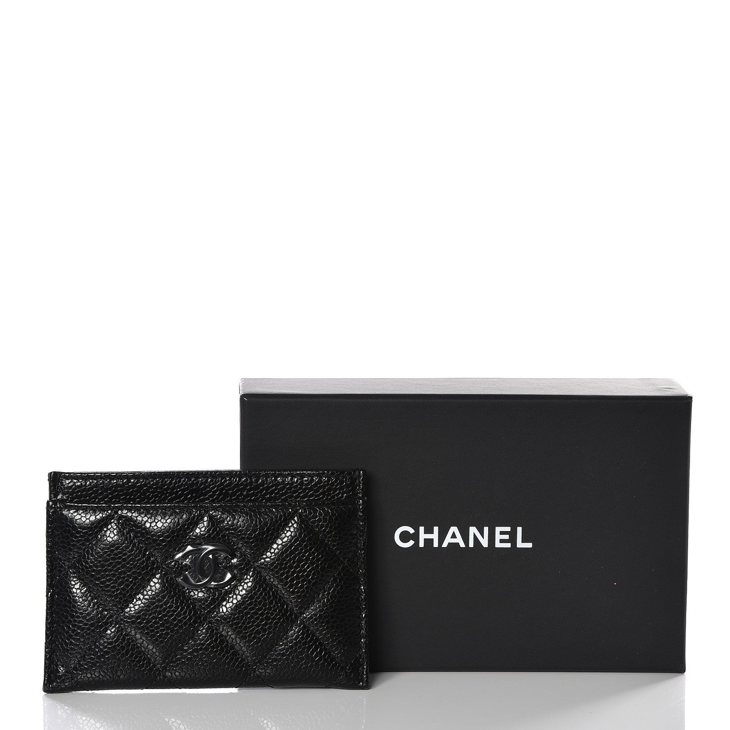 Chanel Caviar Quilted Incognito Card Holder Black 10 of 10