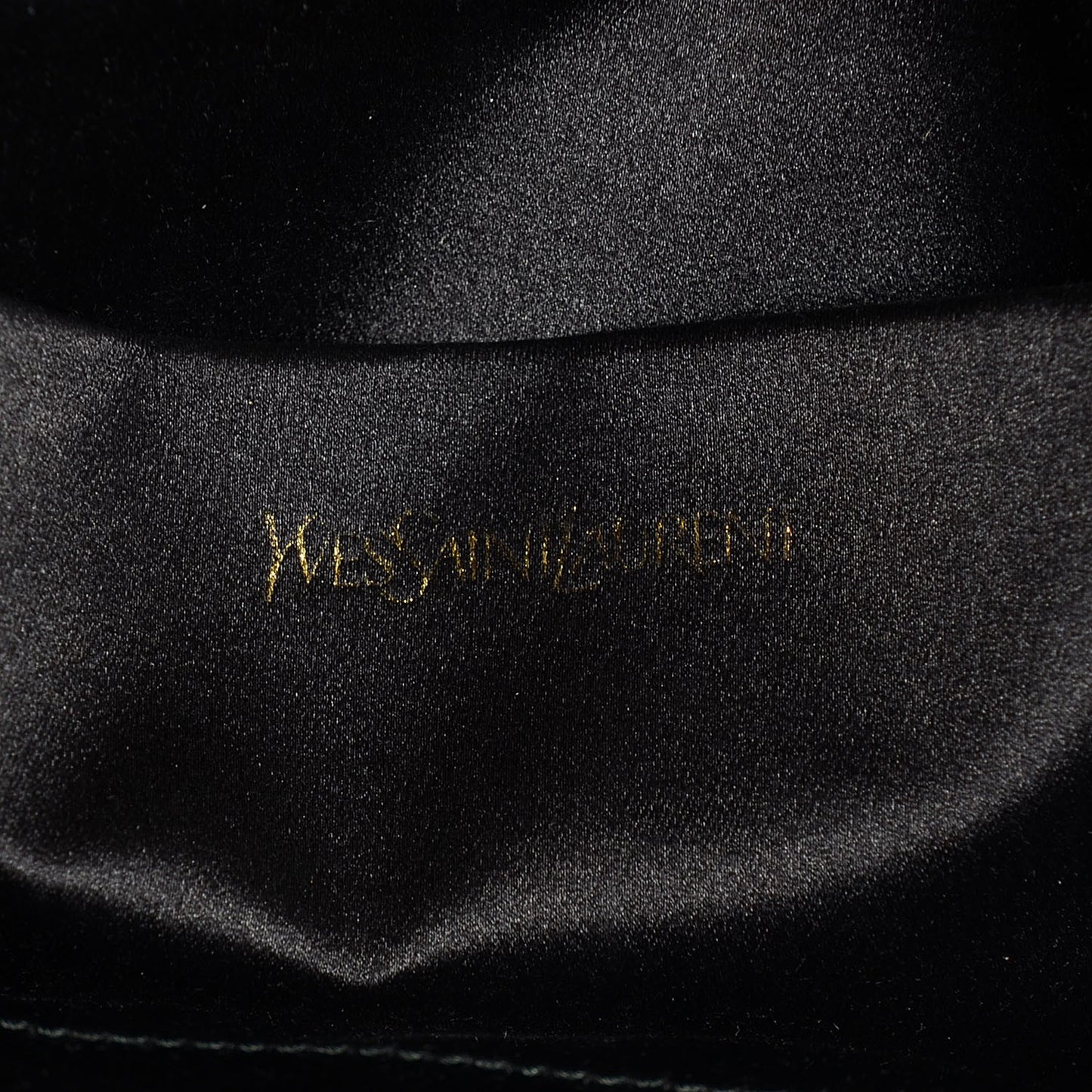 Textured Patent Monogram Large Belle De Jour Clutch Black