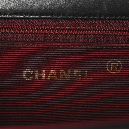 Chanel Lambskin Horizontal Quilted Small Single Flap Black 6 of 10