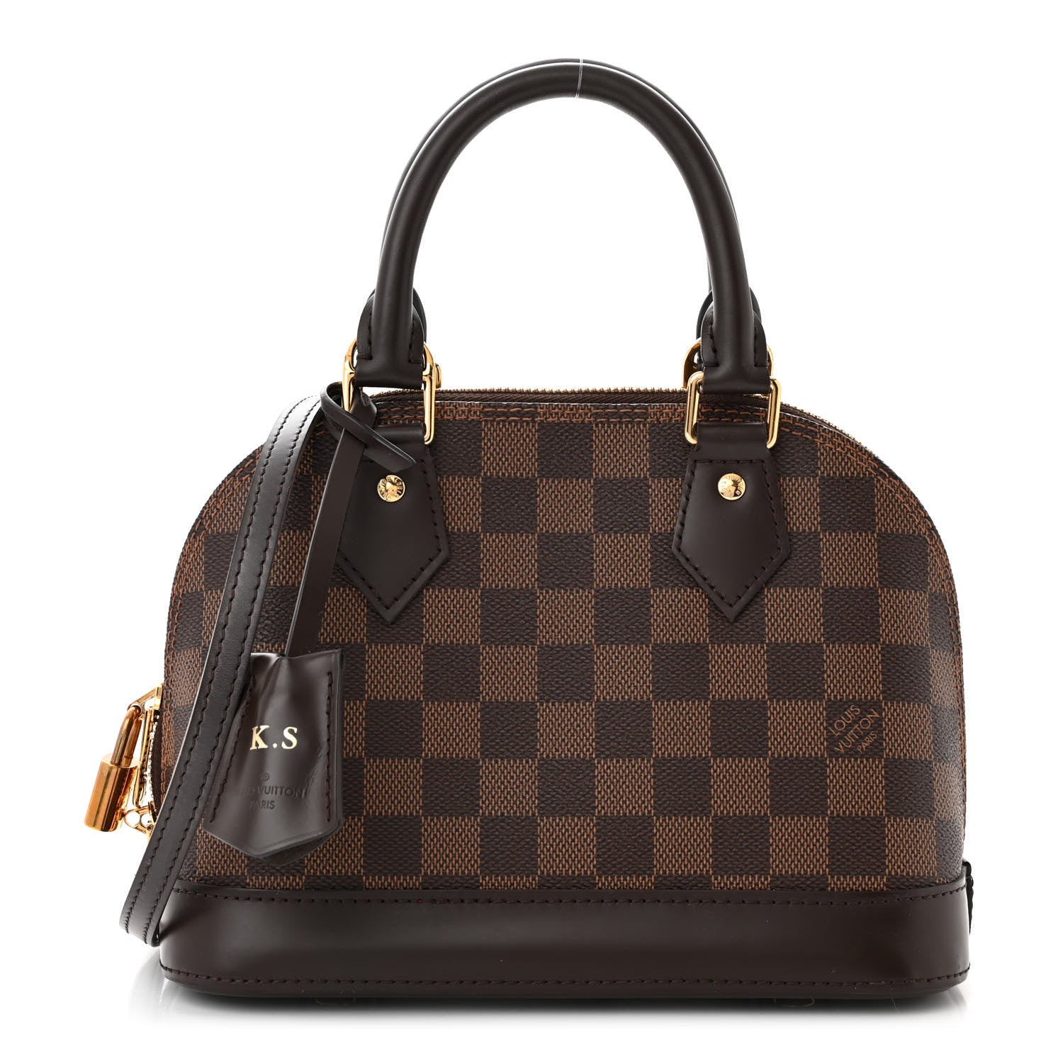 Louis Vuitton Damier Ebene Alma BB 1 of 10