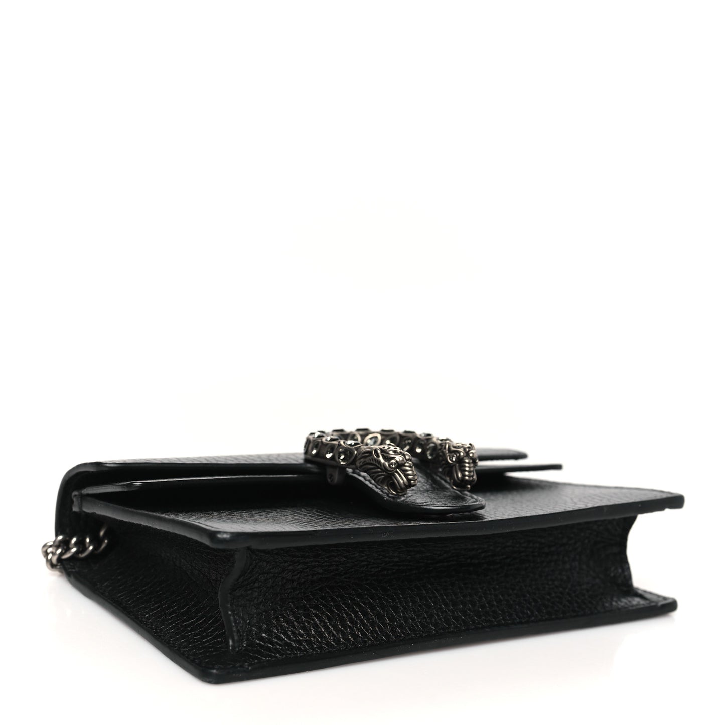 Calfskin Super Mini Dionysus Shoulder Bag Black