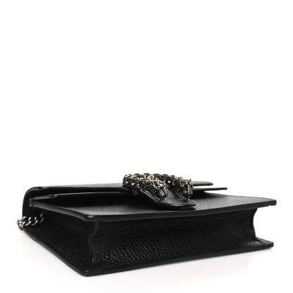 Gucci Calfskin Super Mini Dionysus Shoulder Bag Black 4 of 9