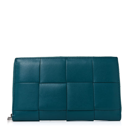 Bottega Veneta Nappa Maxi Intrecciato Zip Wallet Blaster 1 of 8