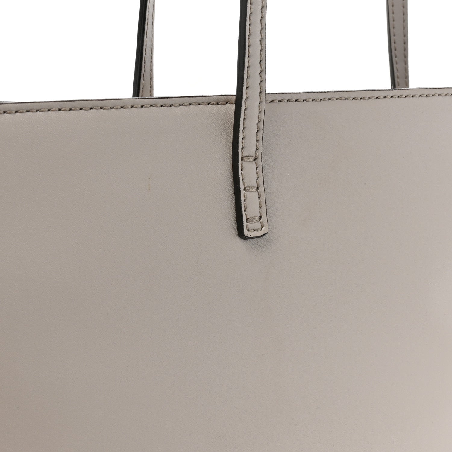 Fendi Vitello Liberty Lucido Metal Monster Eyes Medium Roll Tote Grey 15 of 16