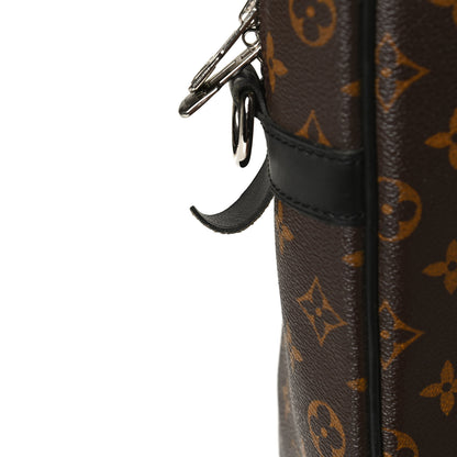Louis Vuitton Monogram Macassar Porte Documents Voyage Soft Briefcase 13 of 16