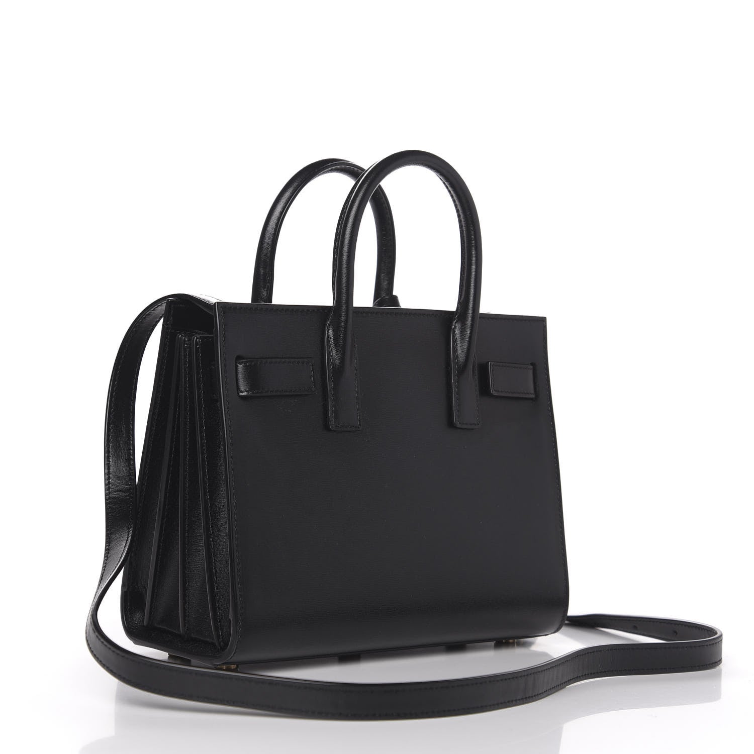 Saint Laurent Calfskin Nano Sac de Jour Black 4 of 11