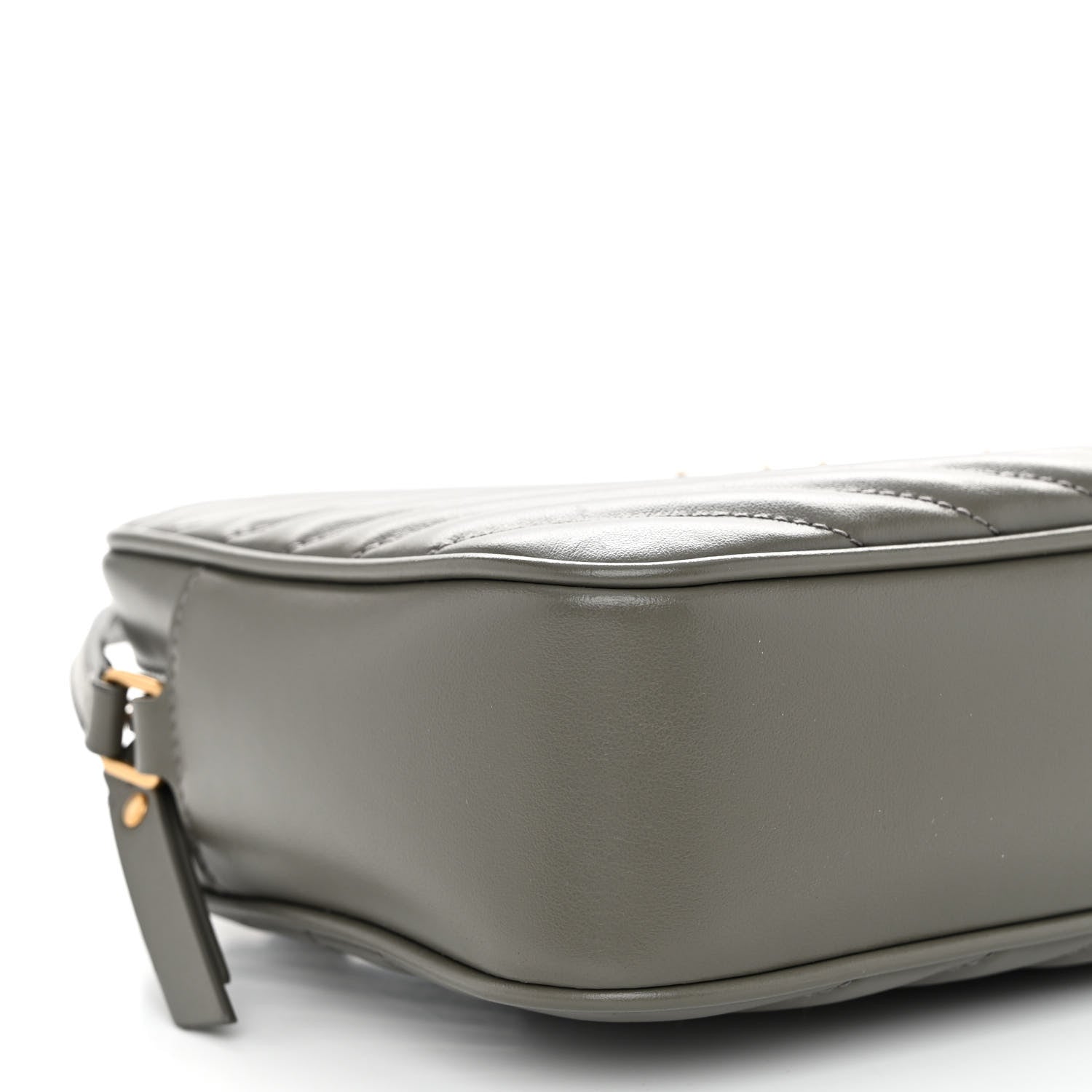 Saint Laurent Calfskin Matelasse Monogram Lou Camera Bag Dark Smog 8 of 9