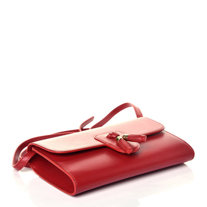 Celine Smooth Calfskin Tassels Wallet On Strap Red 4 of 8