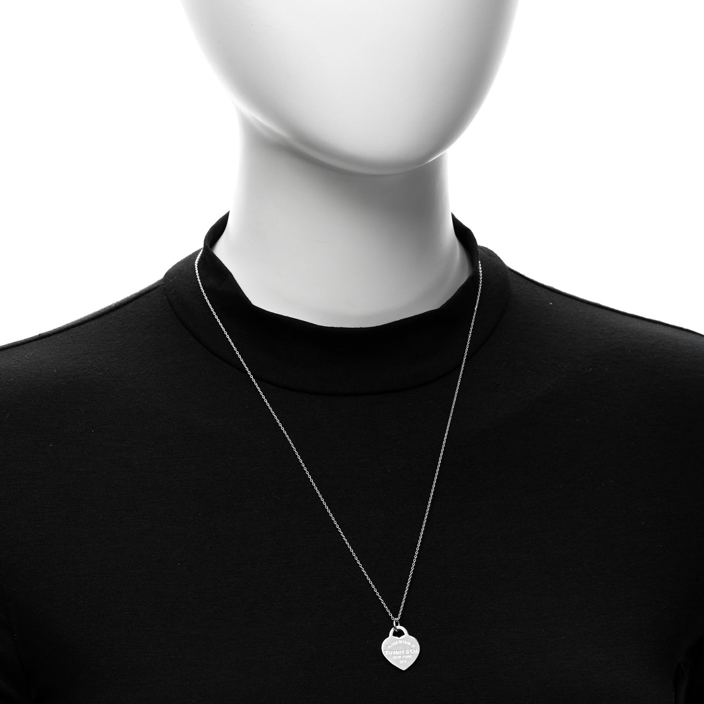 Sterling Silver Small Return to Tiffany Heart Pendant Necklace