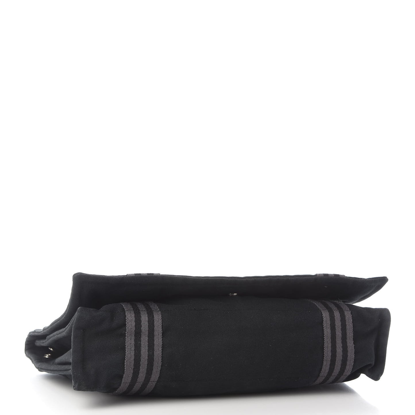 Canvas Herline Messenger Bag Black