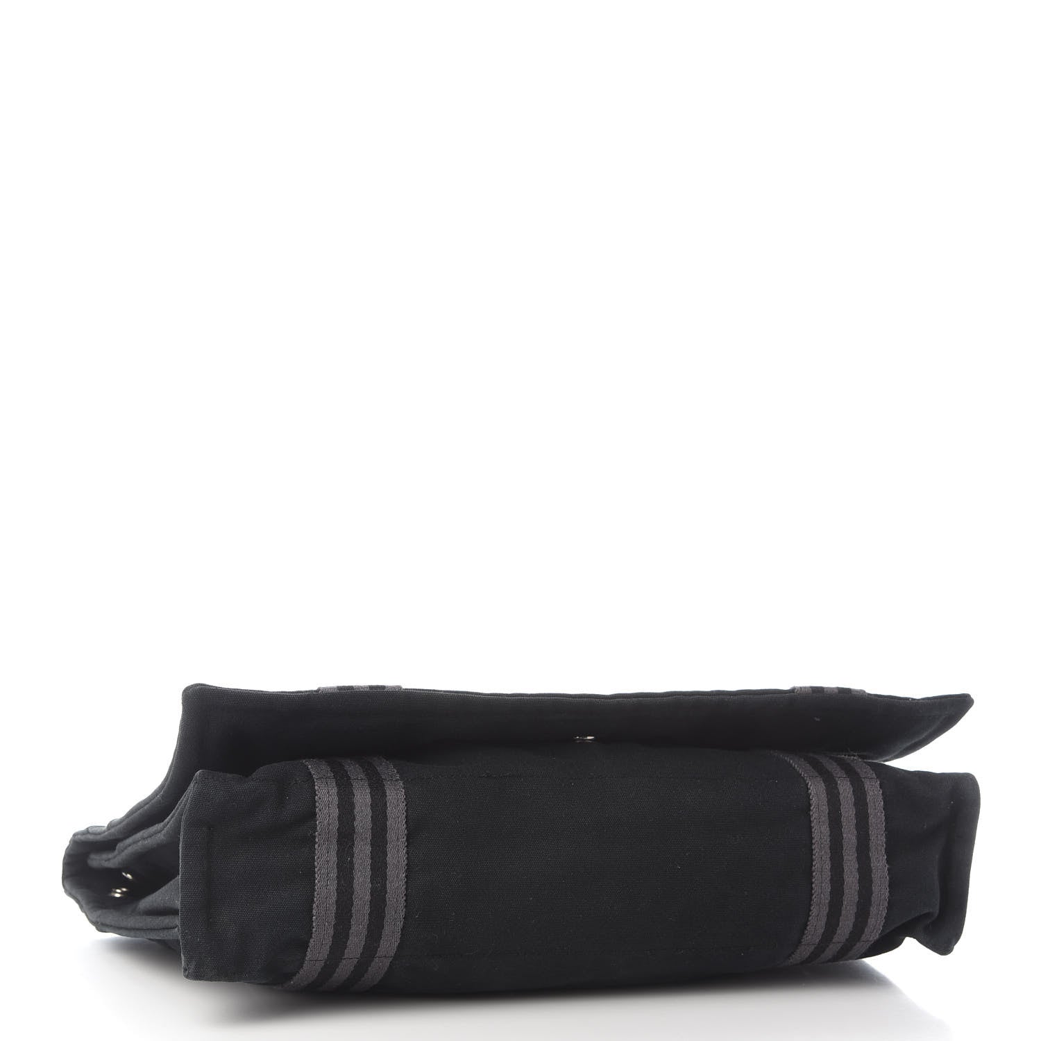 Hermes Canvas Herline Messenger Bag Black 4 of 9