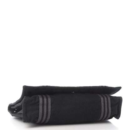Hermes Canvas Herline Messenger Bag Black 4 of 9