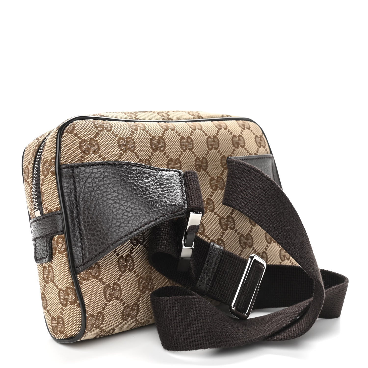 Gucci Monogram Belt Bag Dark Brown 3 of 10