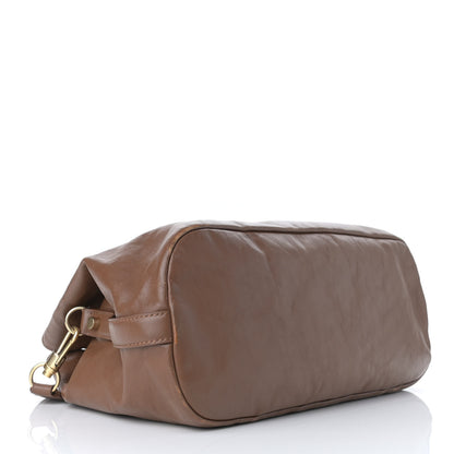 Givenchy Lambskin Satchel Brown 3 of 13