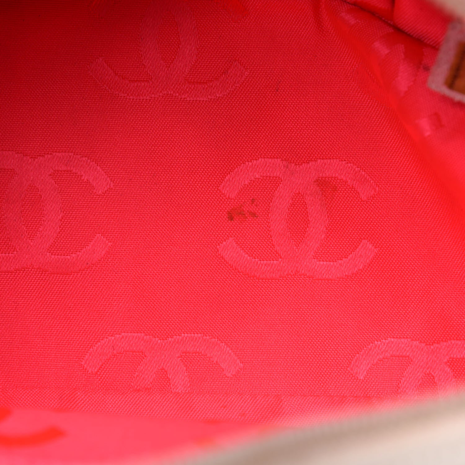 Chanel Calfskin Quilted Large Cambon Bowler White Black 8 of 13