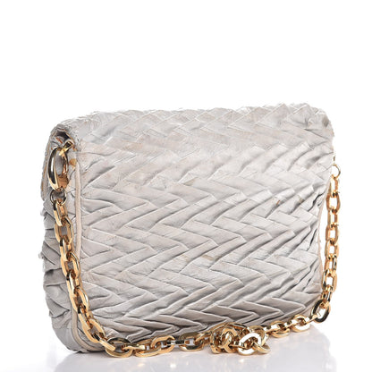 Jimmy Choo Eel Skin Python Carolina Clutch 3 of 12