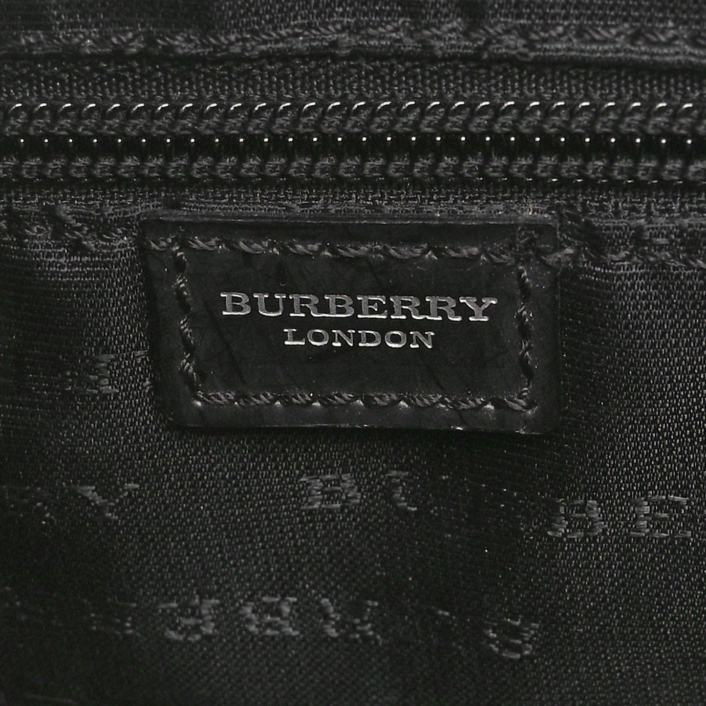 Vintage Check Shoulder Bag Black