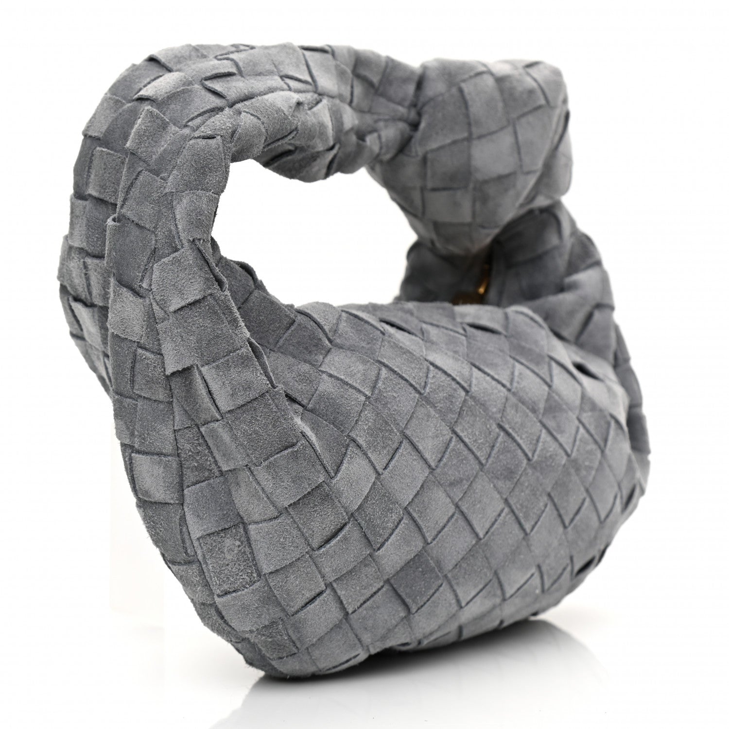 Bottega Veneta Suede Intrecciato Mini Jodie Thunder 3 of 10