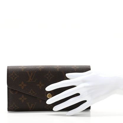 Louis Vuitton Monogram Sarah Wallet NM Coquelicot 2 of 7
