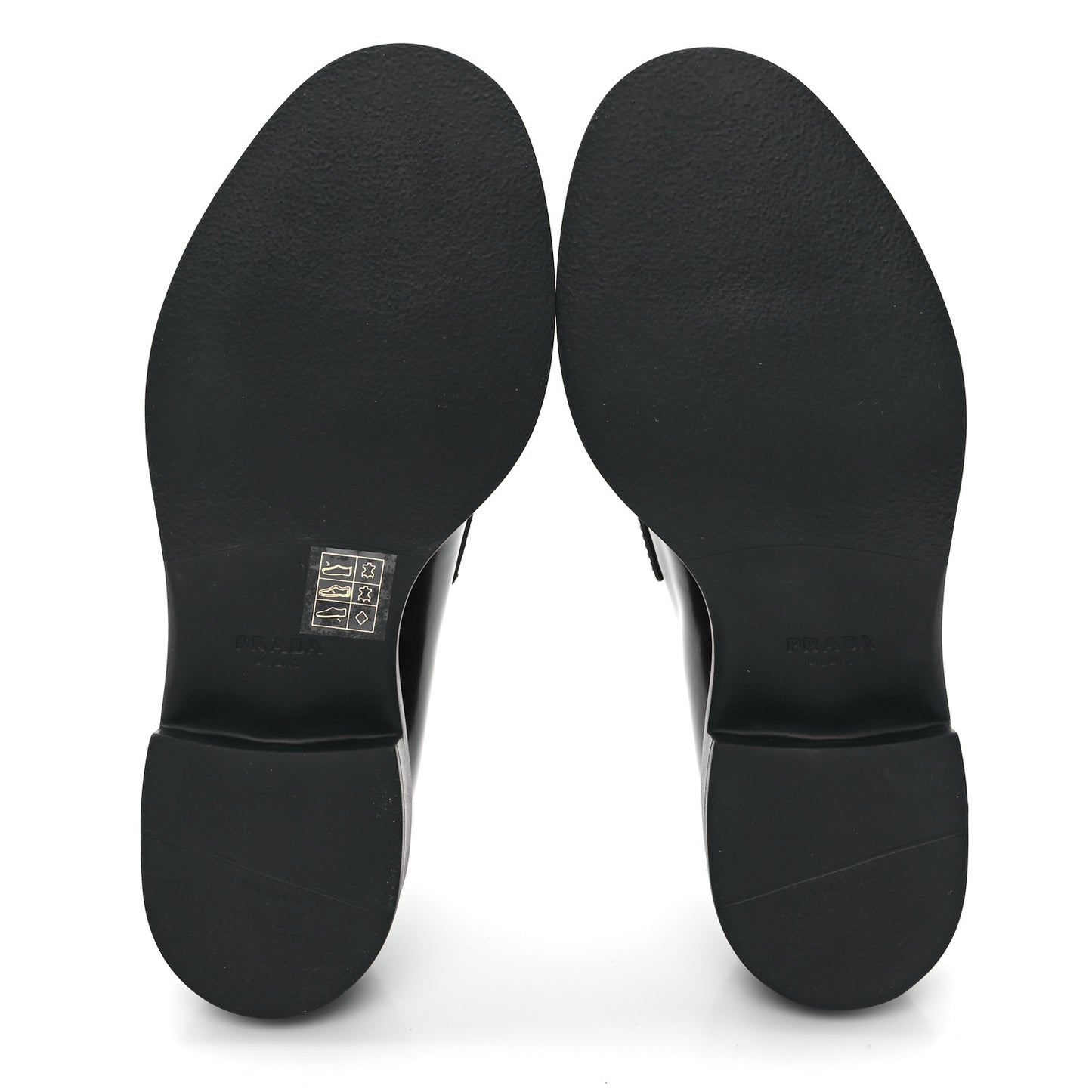 Spazzolato Metal Triangle Logo 50mm Loafers 35 Cordovan